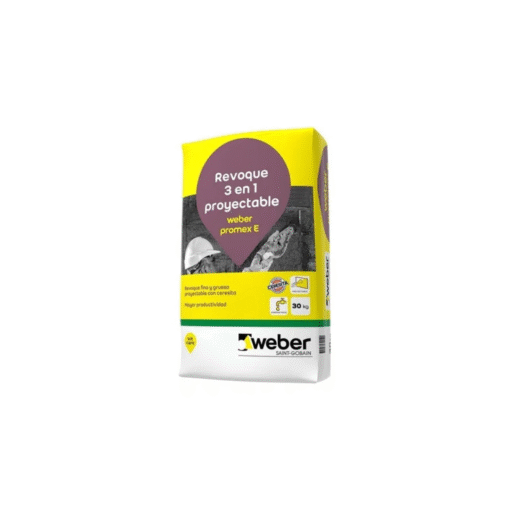 Revoques proyectables Weber Promex E 3 en 1